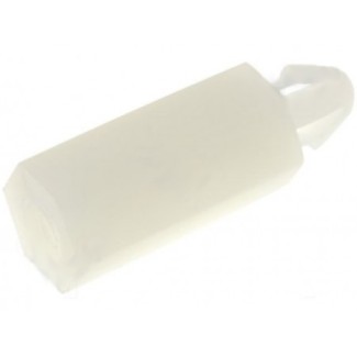 Αποστάτης M3 Πλαστικός F/Peg L6mm
