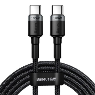 Καλώδιο USB C Αρσενικό σε C Αρσενικό 100W - 2m Υφασμάτινο