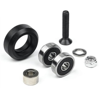 Solid V Wheel Kit - Black