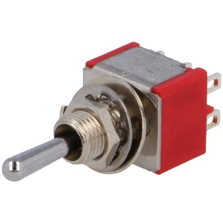 Toggle Switch DPDT ON-OFF-ON (3A/250V)