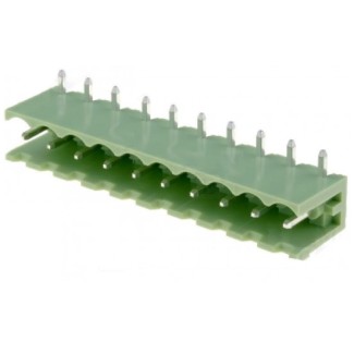 Terminal Block Pluggable 10 Pins Male Angle (P5.08)