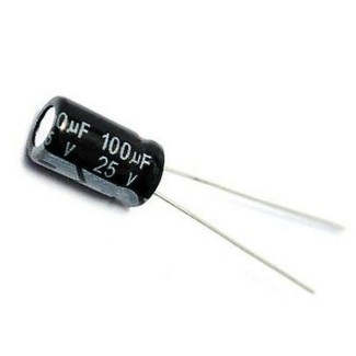 Electrolytic Capacitor 25V 100uF