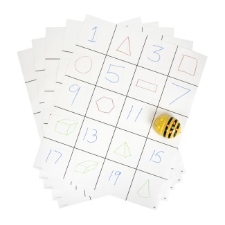 Bee-Bot & Blue-Bot Λευκό Πλέγμα 30τμχ
