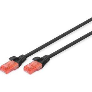 Patch U/UTP Cable Cat 6 - 5m Black