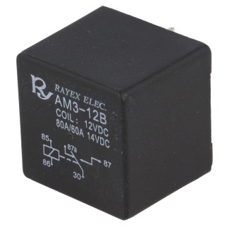 Car Relay 12V 80A