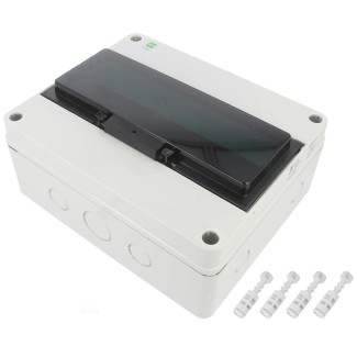 Wall Mount Modular Enclosure 13M - IP65 Light Grey