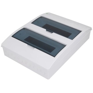 Wall Mount Modular Enclosure 24M(2x12) - IP40 White