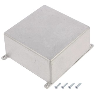 Project Box Shielded 120.5x120.5x59mm - Aluminium