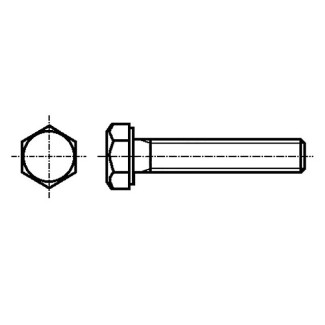 Βίδες M6 - L20mm DIN933 Ανοξείδωτη