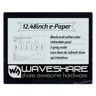 Display e-Paper 12.48" 1304x984 (Black-White)