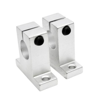 Linear Rail Shaft Guide/Support - 12mm Diameter - SK12 - 2pcs