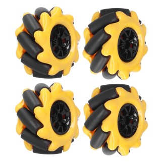 Mecanum Wheel Set - 48mm Diameter - TT Motor or Cross Axle