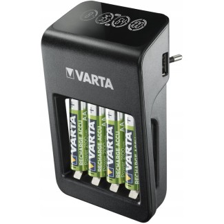Φορτιστής για Μπαταρίες Varta  LCD Plug + 4x AA 2100mAh