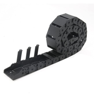 Semi-Enclosed Cable Drag Chain 18x37mm - 1m
