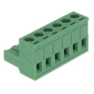 Κλέμα Ζευγαρωτή 6 Pins Θηλυκή (P5.08)