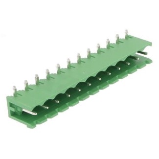 Terminal Block Pluggable 12 Pins Male Angle (P5.08)