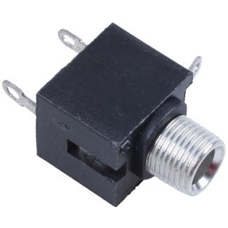 Audio Jack - 3.5mm Female Mono with Switch (Panel Mount)