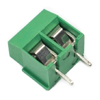 Screw Terminals 5.08mm Pitch (2-Pin) 16A Green