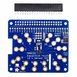 Adafruit Capacitive Touch HAT for Raspberry Pi - Mini Kit - MPR121