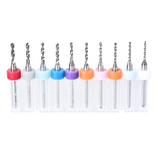 PCB Drill Bits 10pcs 1.1 - 2.0mm