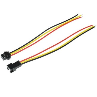 JST SM 3 Wire Assembly Set (Male/Female)