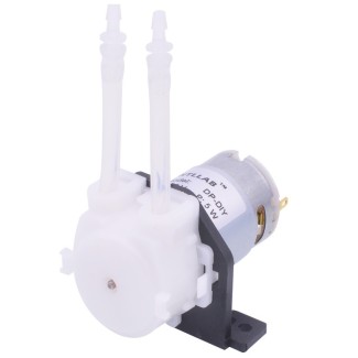 Peristaltic Liquid Pump 12V DC - Tube 3x5mm Flow 19-100ml/min