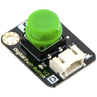 Gravity Digital Push Button (Green)