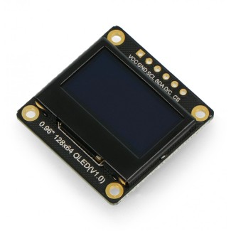 Fermion Monochrome 0.96" 128x64 I2C/SPI OLED Display