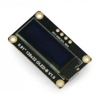Fermion Monochrome 0.91” 128x32 I2C OLED Display