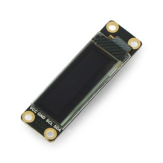 Fermion Monochrome 0.91” 128x32 I2C OLED Display with Chip Pad