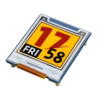 e-Paper Display Module 1.64" 168x168 (Red/Yellow/Black/White)