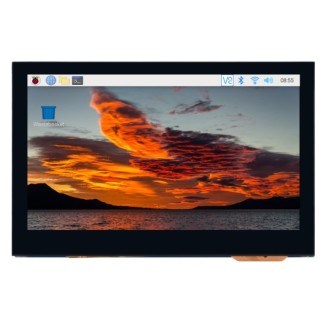 Pi Display QLED 4.3" DSI 800x480 Capacitive Touchscreen
