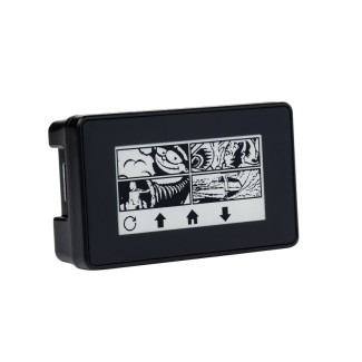 Pi Zero Display e-Paper 2.13" HAT 250x122 Touch with case (White-Black)