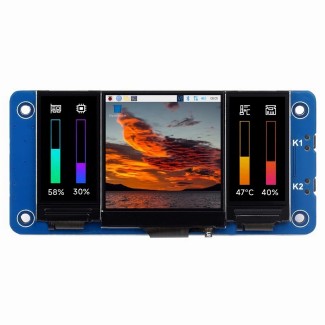 Waveshare Triple IPS LCD HAT - 1.3" with Dual 0.96"