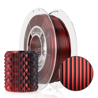 Rosa3D PLA Magic Silk - 1.75mm 300g Mistic Red