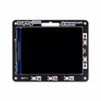 Pimoroni Tufty 2040 - Programmable Badge 2.4"