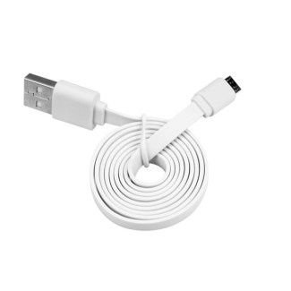 USB Cable - USB A to Micro 1m - White