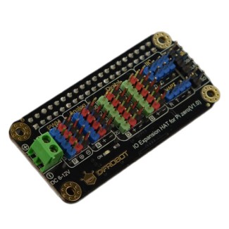 DFRobot IO Expansion HAT for Raspberry Pi 5 / Pi 4 & Zero series