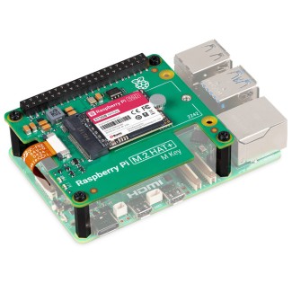 Raspberry Pi NVMe SSD Kit - M.2 HAT+ & 512GB SSD, Storage Capacity: 512GB