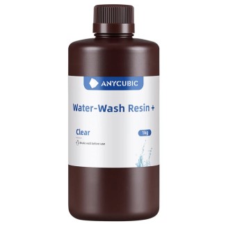 Anycubic Water-Wash Resin+ - Clear 1kg, Απόχρωση: Clear, Μπουκάλι: 1000