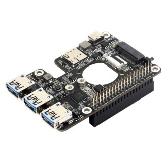 Waveshare PCIe to 4G/5G M.2 & USB 3.2 HAT+