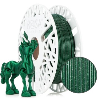 ROSA3D PLA Galaxy 1.75mm 0.5kg - Emerald Green, Color: Emerald Green