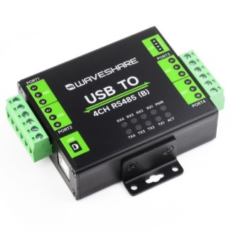 Industrial USB to 4-Ch RS485 Converter (B)