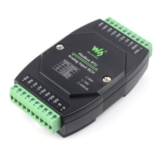 Industrial Modbus RTU Analog Input 8-Ch - 0-20mA