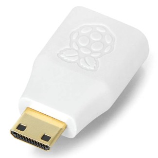 Official Raspberry Pi Adapter - Mini HDMI to Standard HDMI