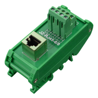 Terminal Block Adapter RJ45 - Vertical