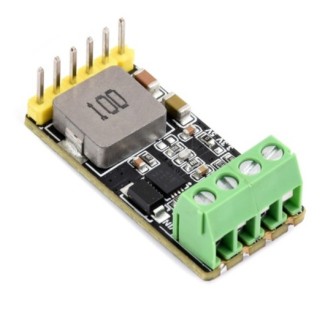 Waveshare DC-DC Step-Down with Headers – 3.3V/5V 4A