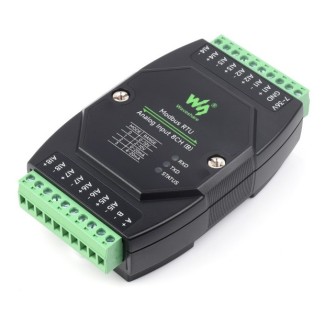 Industrial Modbus RTU Analog Input 8-Ch - 0-10V