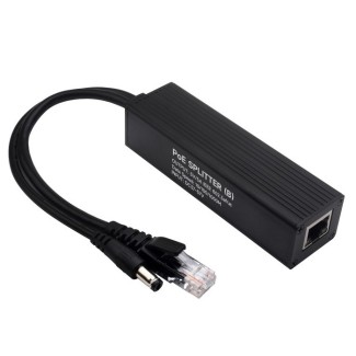 Industrial Gigabit PoE Splitter 5V 5A - DC 5.5/2.1