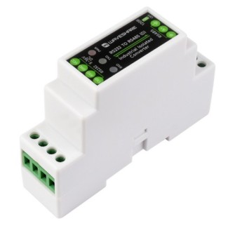 DIN-Rail RS232 to RS485 Converter - With LED Indicators